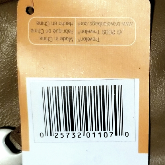 NWT Travelon Tan ANTI-THEFT Shoulder Travel Bag - Picture 6 of 8